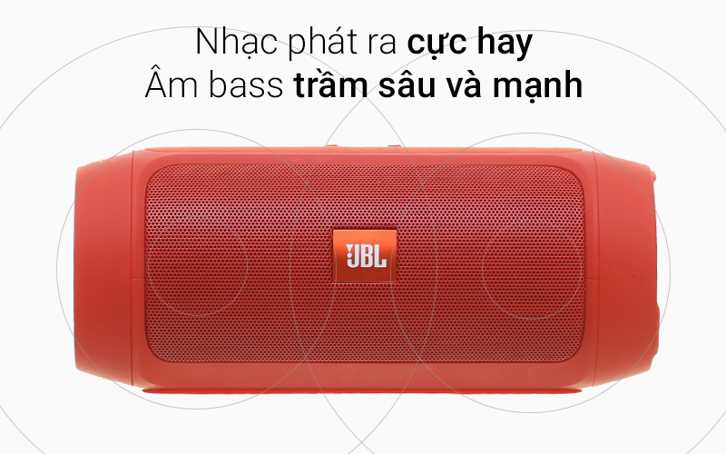 Loa Bluetooth 6000mAH JBL Charge 2 Plus - Chất lượng âm thanh