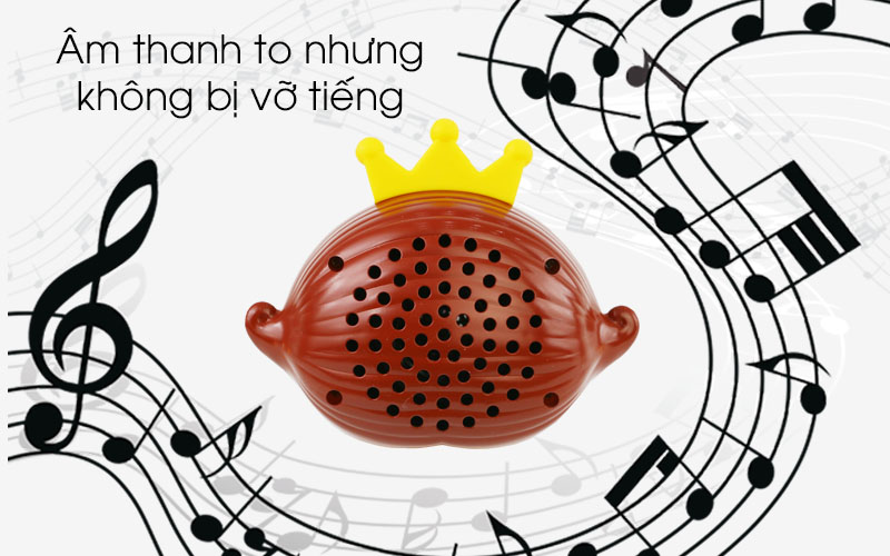 Loa Bluetooth iCutes MB-M615 Mặt cười - Chất lượng âm thanh khá Loa Bluetooth iCutes MB-M615 Mặt cười - Chất lượng âm thanh khá