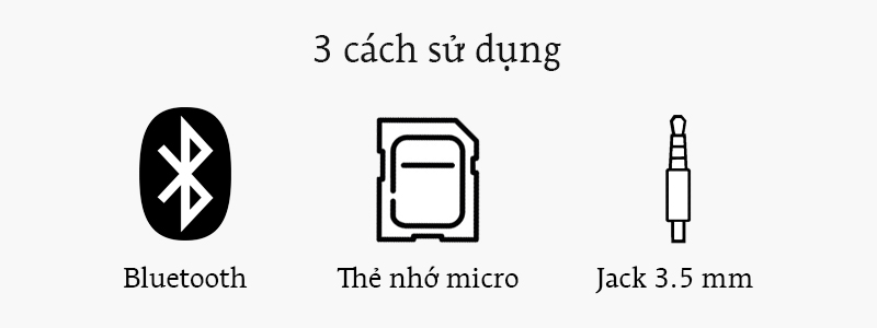 Loa Bluetooth eSaver U2 - Các cách sử dụng Loa Bluetooth eSaver U2 - Các cách sử dụng