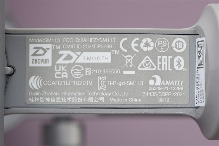 Gimbal chống rung Zhiyun Smooth Q3 Màu Xám