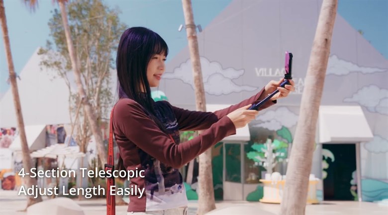 Chân Tripod Mini Kiêm Gậy Selfie 31cm Ulanzi SnapGo MT55