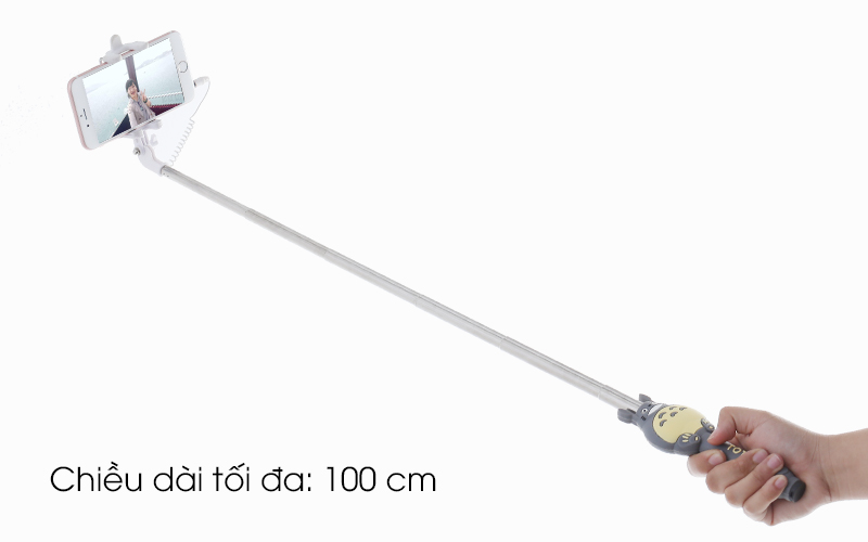 Gậy chụp ảnh Xmobile Hình Totoro CSA001 - Chiều dài gậy lên đến 100 cm