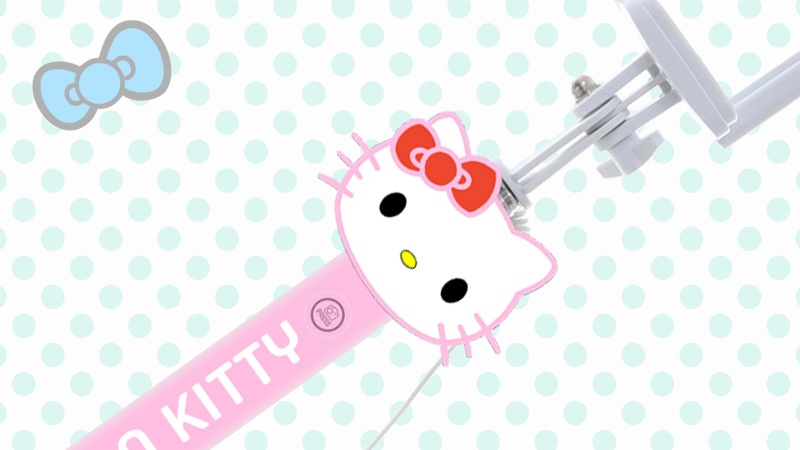 Gậy chụp ảnh Xmobile Hình Kitty CSA003 - Thiết kế hình chú mèo Kitty nổi tiếng cực xinh Gậy chụp ảnh Xmobile Hình Kitty CSA003 - Thiết kế hình chú mèo Kitty nổi tiếng cực xinh