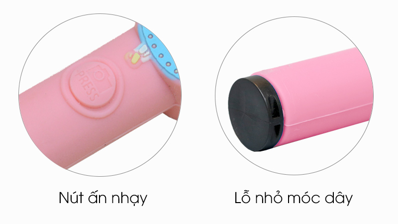 Gậy chụp ảnh Xmobile Hình Cô gái CSA005 - Nút ấn nhanh nhạy, dùng được cho iOS, Android