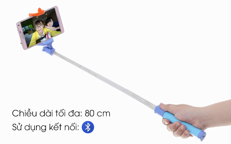 Gậy chụp ảnh Bluetooth Cosano HD-P7 - Chiều dài gậy 80 cm