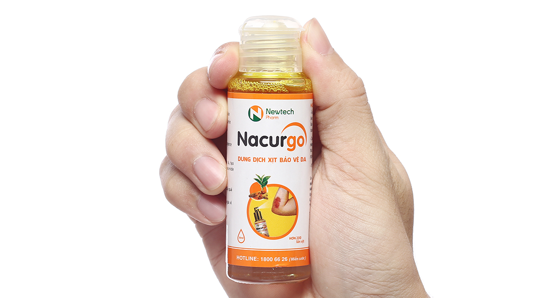 Xịt vết thương Nacurgo bảo vệ, tái tạo da, ngừa vi khuẩn (1 chai x 30ml) - 24