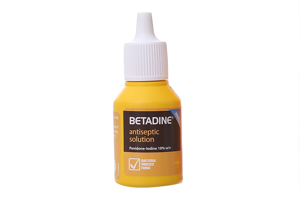 Dung dịch sát khuẩn Betadine 10% 30ml-Nhà thuốc An Khang