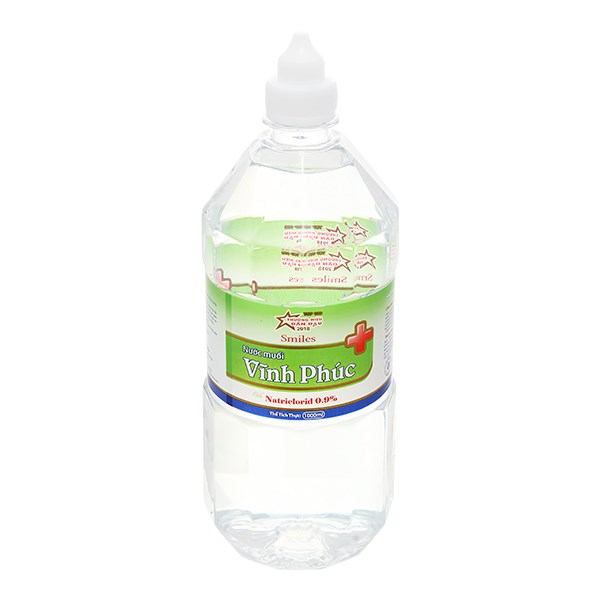 Nước muối Vĩnh Phúc Smiles sạch răng, giữ hơi thở thơm tho