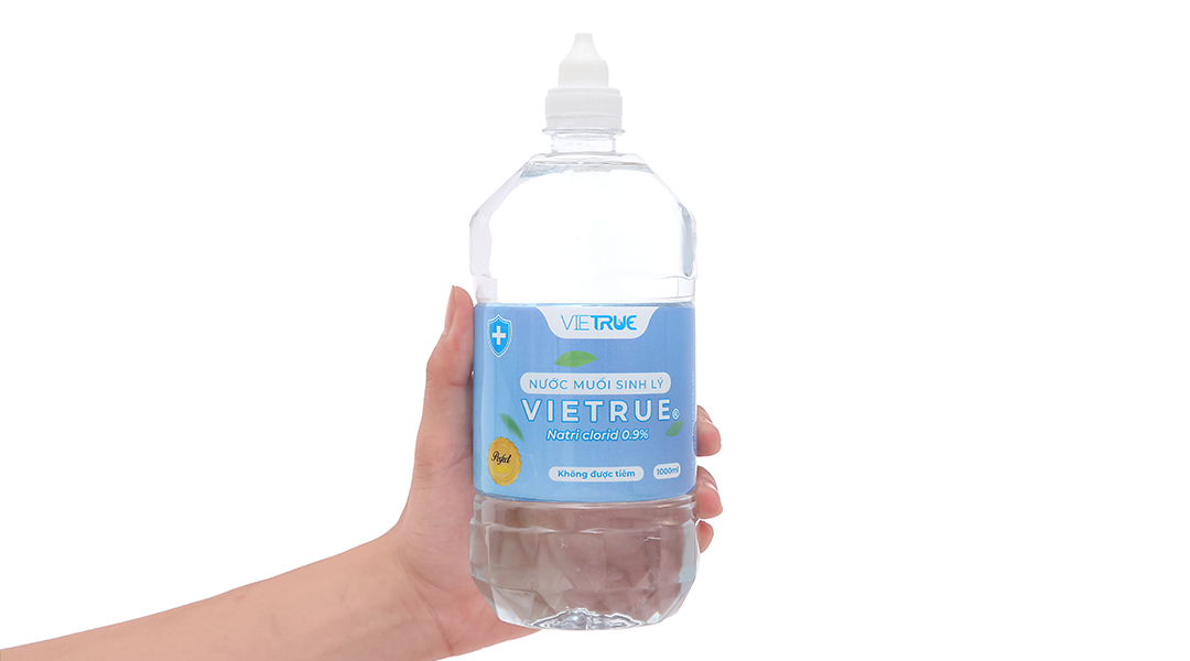 Nước muối Vietrue sát khuẩn, súc miệng