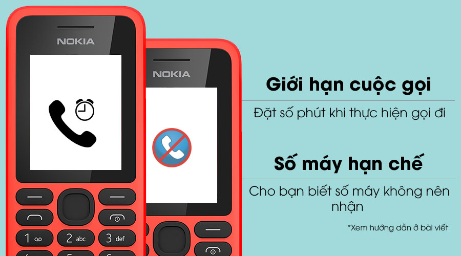 Điện thoại Nokia 130 (không tặng thẻ nhớ)