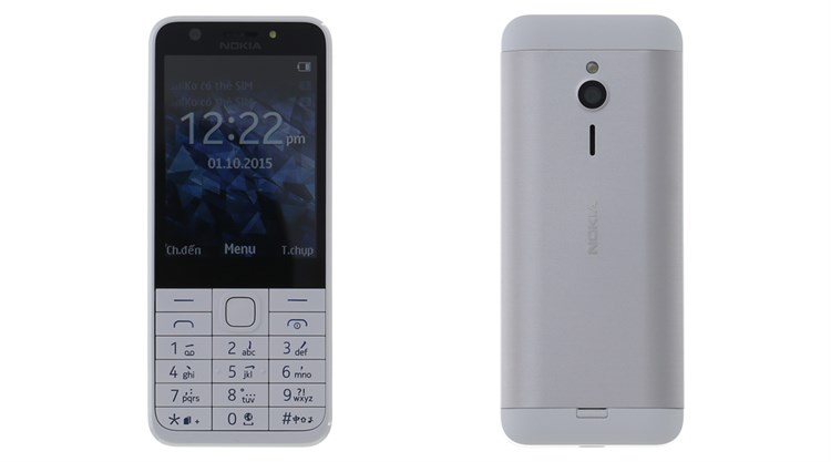 Điện thoại Nokia 230 Màu Bạc