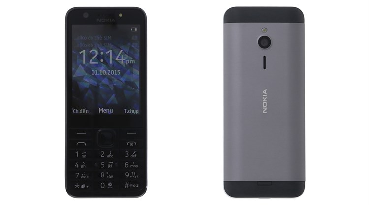 Điện thoại Nokia 230 Màu Xám đậm