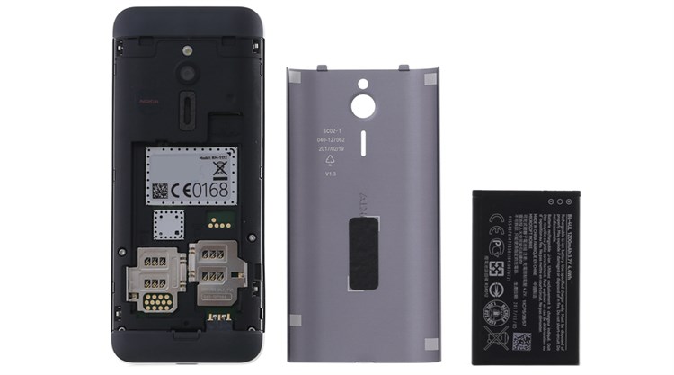 Điện thoại Nokia 230 Màu Xám đậm