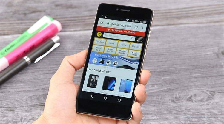 Điện thoại Mobiistar Zoro 4G