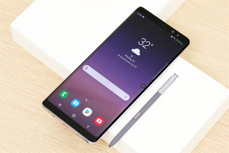 Điện thoại Samsung Galaxy Note 8 Màu Tím nhạt