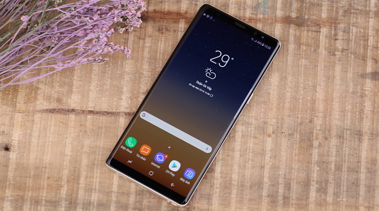 Điện thoại Samsung Galaxy Note 8 Màu Vàng đồng