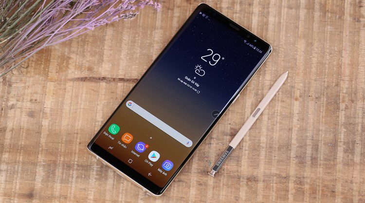 Điện thoại Samsung Galaxy Note 8 Màu Vàng đồng