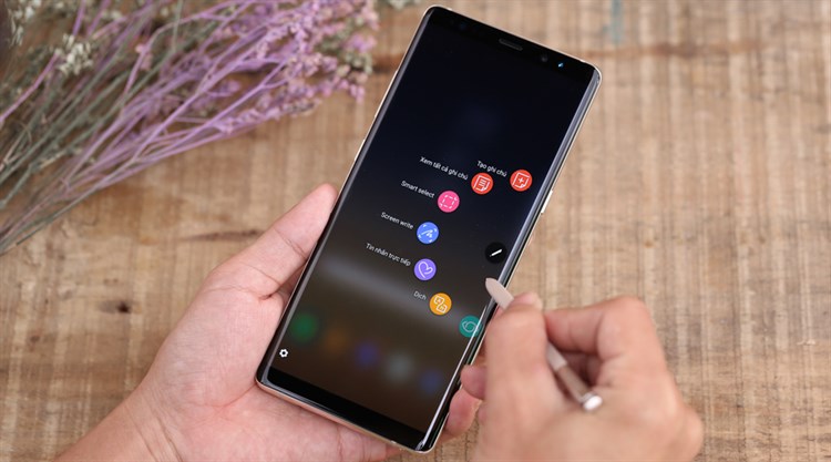 Điện thoại Samsung Galaxy Note 8 Màu Vàng đồng