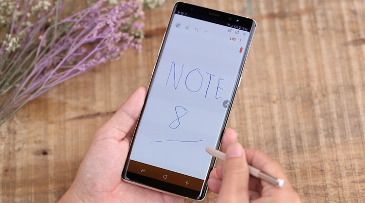 Điện thoại Samsung Galaxy Note 8 Màu Vàng đồng