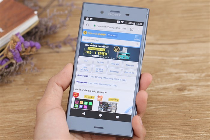 Điện thoại Sony Xperia XZ1 Màu Xanh Dương