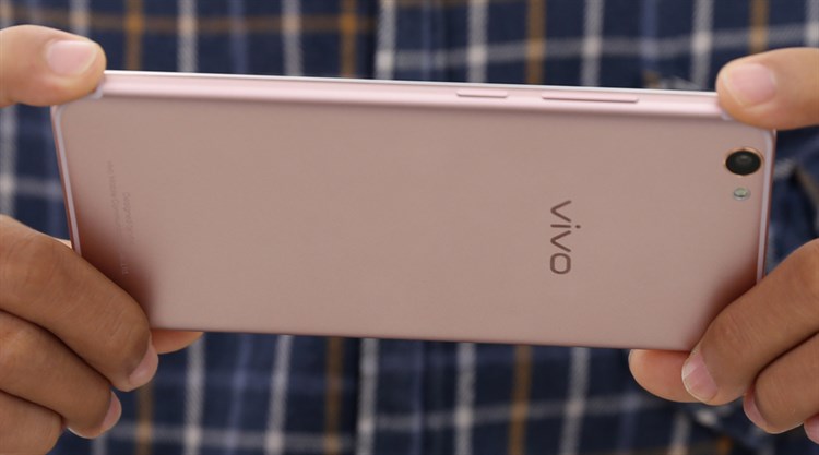 Điện thoại Vivo V5s Màu Vàng Hồng