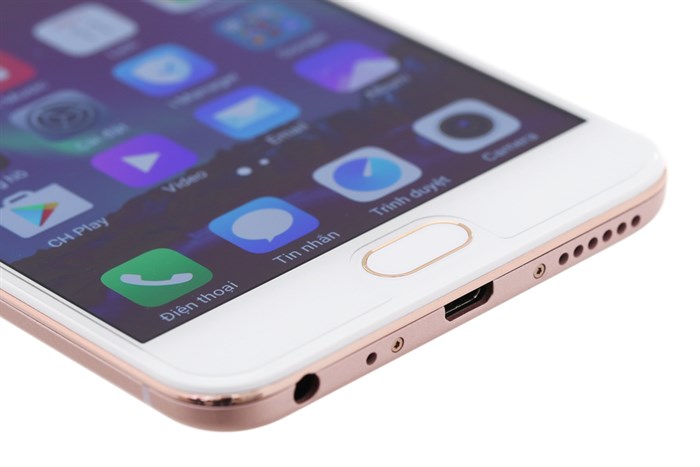 Điện thoại Vivo V5s Màu Vàng Hồng