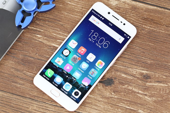 Điện thoại Vivo V5s Màu Vàng Hồng