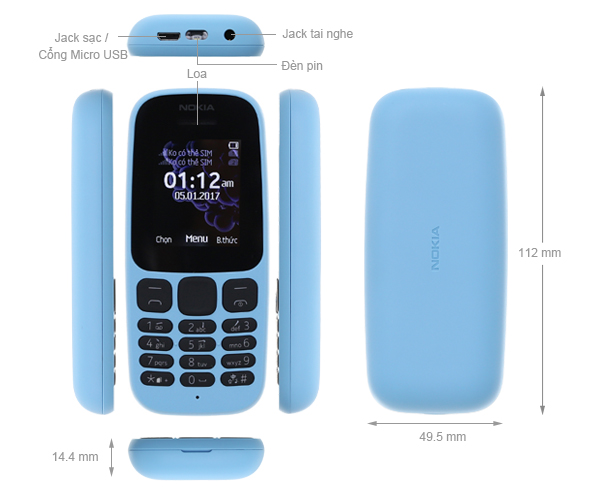 Nokia 105 Dual Sim (2017)