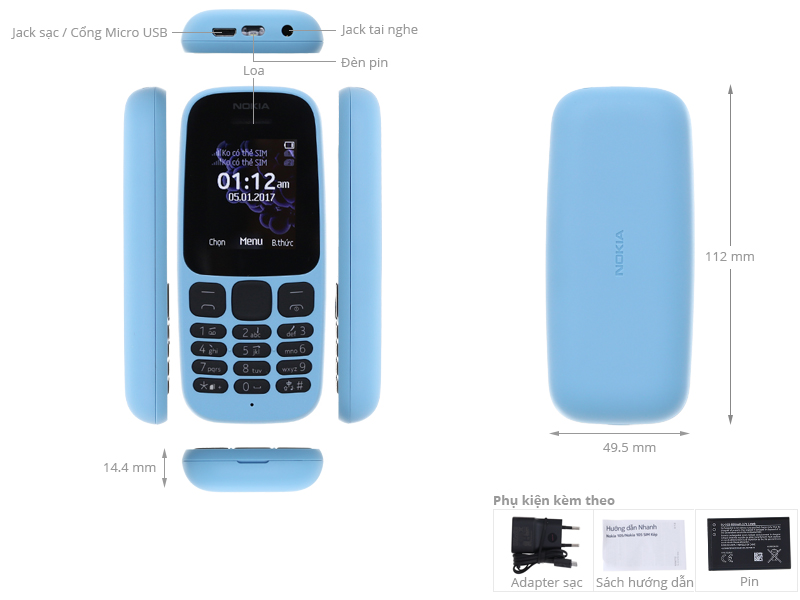 Nokia 105 Dual Sim (2017)