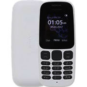 Điện thoại Nokia 105 Dual Sim (2017) Màu Trắng