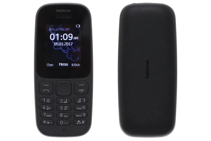 Điện thoại Nokia 105 Single Sim (2017)