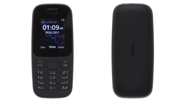 Điện thoại Nokia 105 Single Sim (2017)
