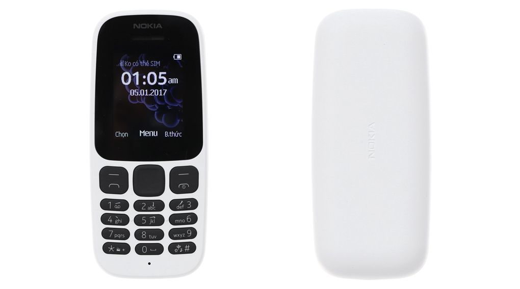 Điện thoại Nokia 105 Single Sim (2017)