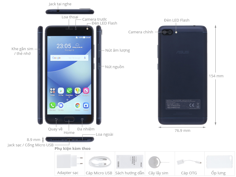 Asus Zenfone 4 Max Pro ZC554KL