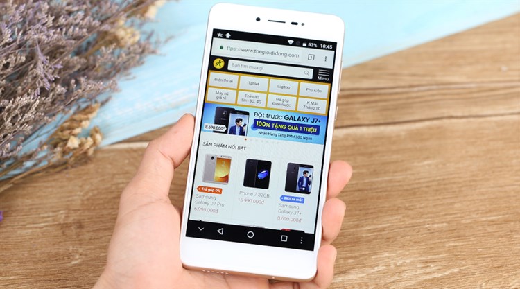 Điện thoại Mobiistar Lai Zumbo S (2017) Màu Vàng đồng