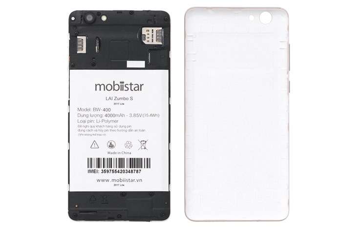 Điện thoại Mobiistar Lai Zumbo S Lite (2017)