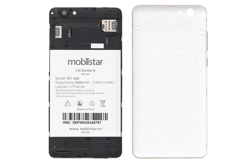 Điện thoại Mobiistar Lai Zumbo S Lite (2017)