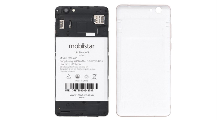 Điện thoại Mobiistar Lai Zumbo S Lite (2017)