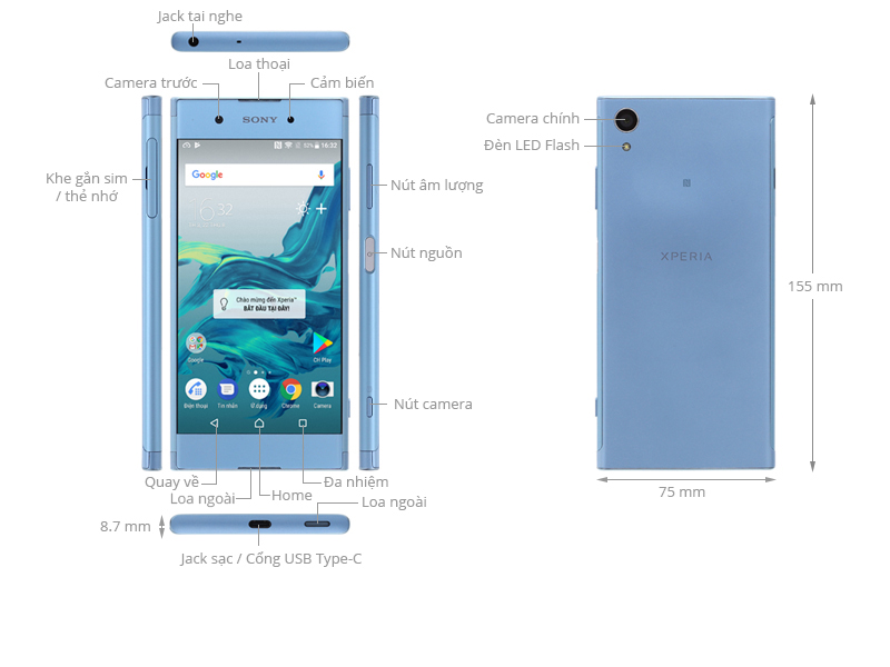 Sony Xperia XA1 Plus