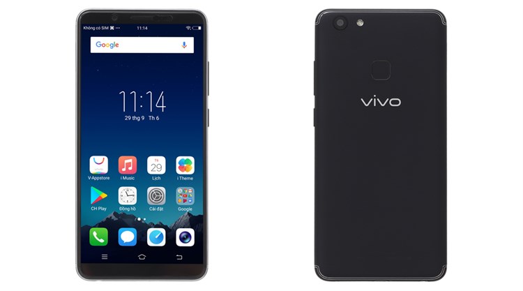Điện thoại Vivo V7+ Màu Đen