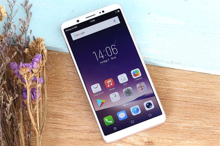 Điện thoại Vivo V7+ Màu Vàng đồng