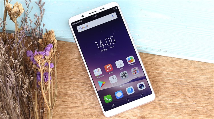 Điện thoại Vivo V7+ Màu Vàng đồng