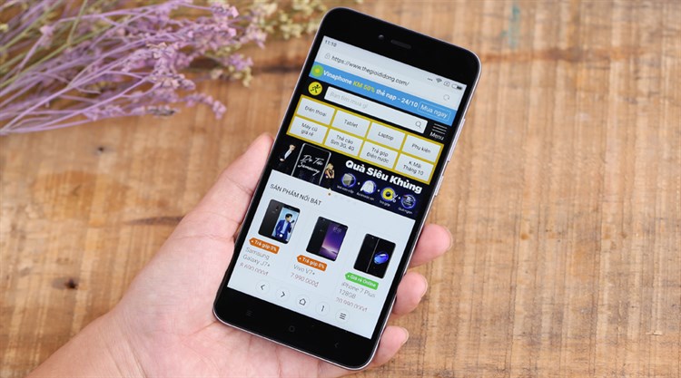 Điện thoại Xiaomi Redmi Note 5A (Redmi Y1 Lite) Màu Xám