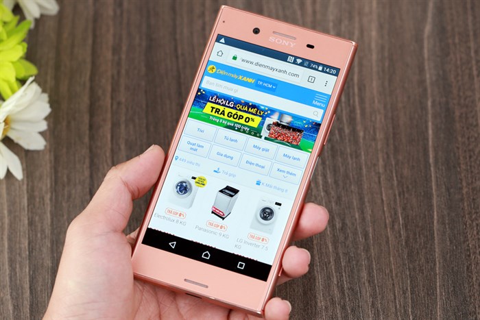 Điện thoại Sony Xperia XZ Premium Pink Gold