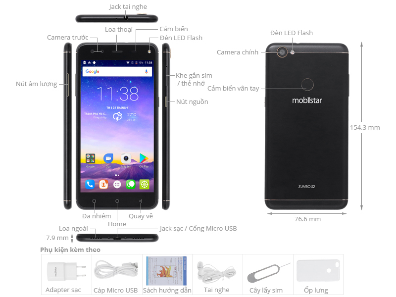 Mobiistar Zumbo S2 Dual