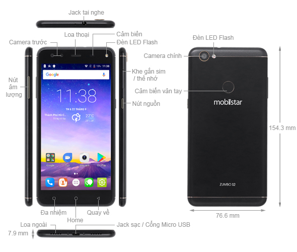 Mobiistar Zumbo S2 Dual