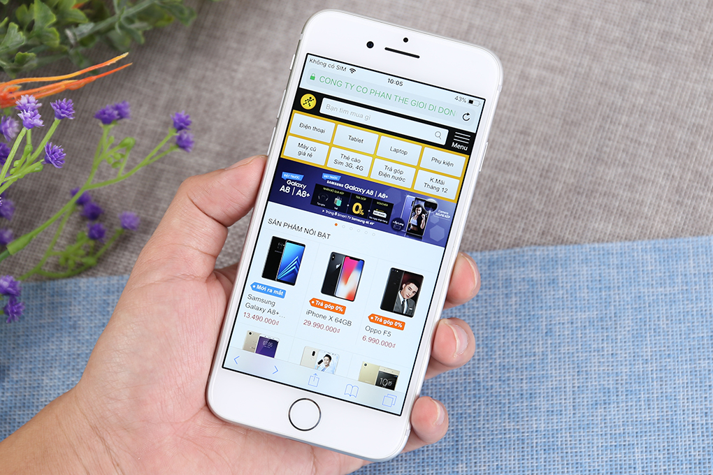Điện thoại iPhone 8 64GB Màu Bạc