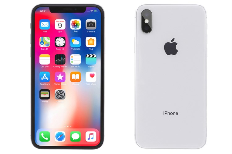 Điện thoại iPhone X 64GB Màu Bạc