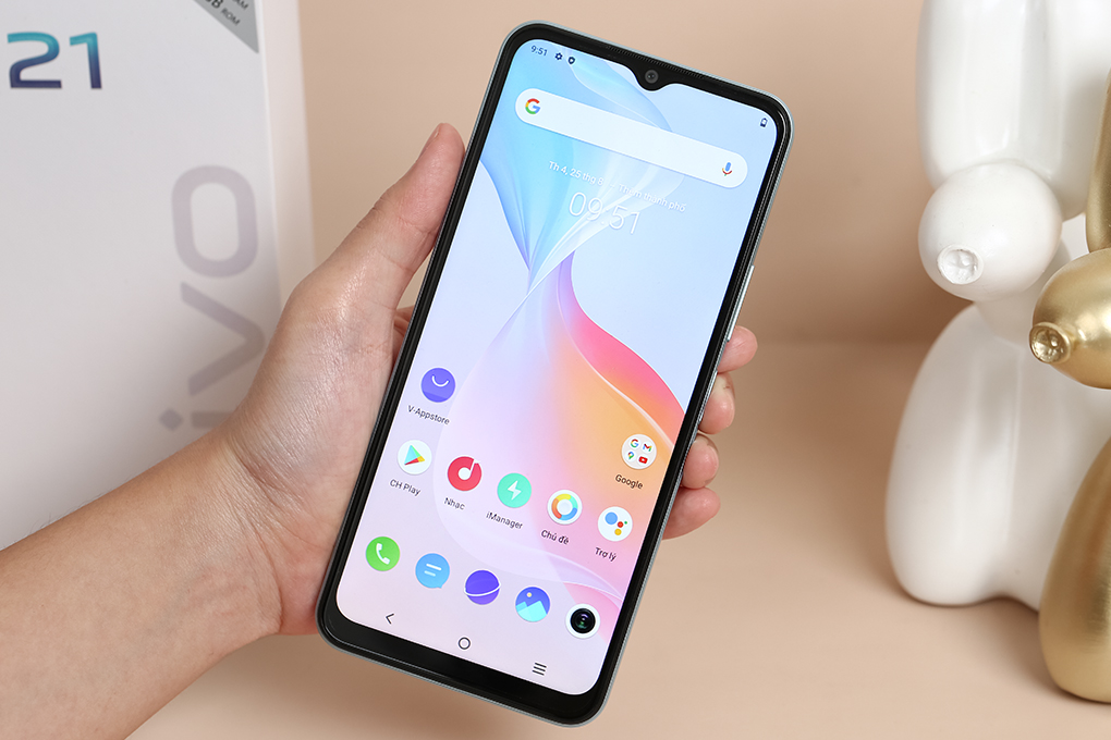 Điện thoại Vivo Y21 Màu Trắng