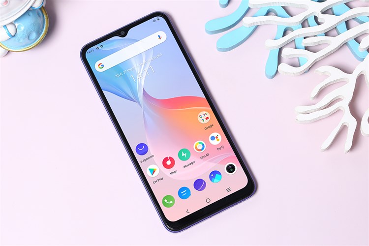 Điện thoại Vivo Y21 Màu Xanh tím